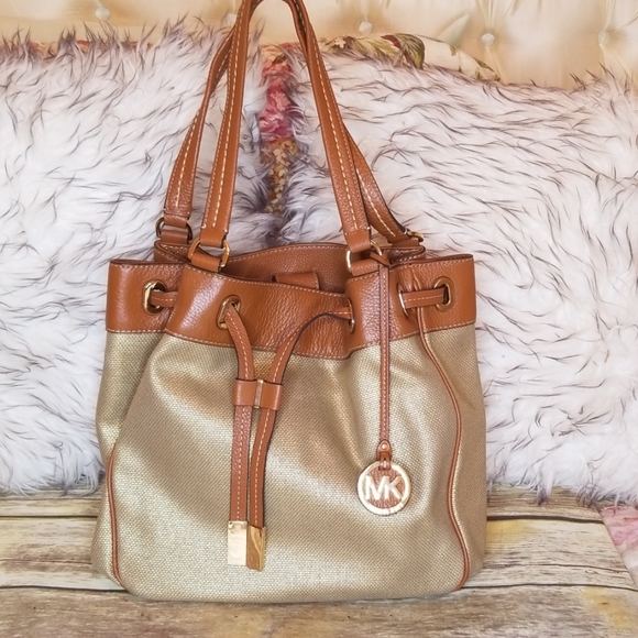 MICHAEL Michael Kors Handbags - MICHAEL Michael Kors Woven Bucket Bag
